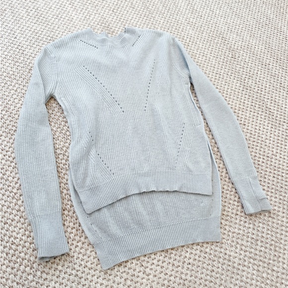 Lululemon Knit Pullover Sweater – Women’s Size 4 – Light Gray - Picture 2 of 9